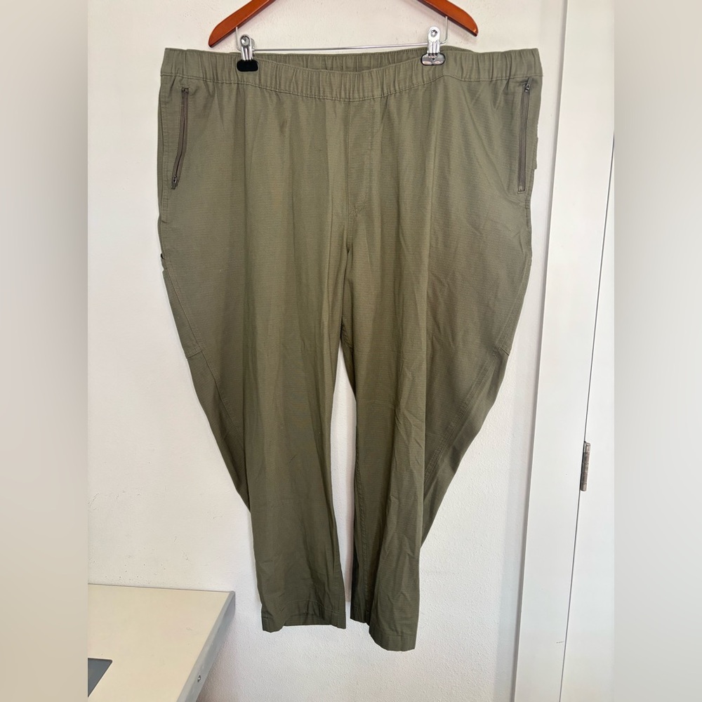 CARHARTT NWT ARMY GREEN FORCE RIPSTOP WOMENS WORK PANTS SZ 3X